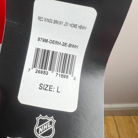 Fanatics NHL Patrick Kane #88 Detroit Red Wings Home Jersey Men’s L 2024/25 NWT - Picture 8 of 9